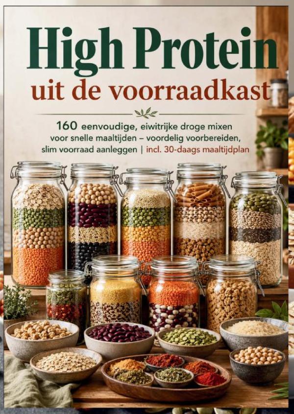 Omslag van High Protein uit de voorraadkast