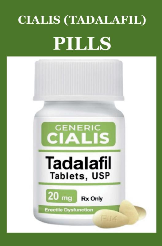 Omslag van Cialis (Tadalafil) Pills