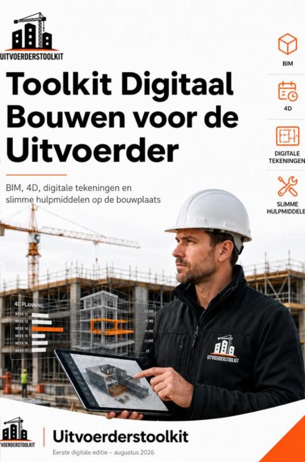 Omslag van Toolkit digitaal bouwen voor de uitvoerder