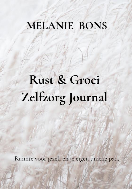 Omslag van Rust & Groei Zelfzorg Journal