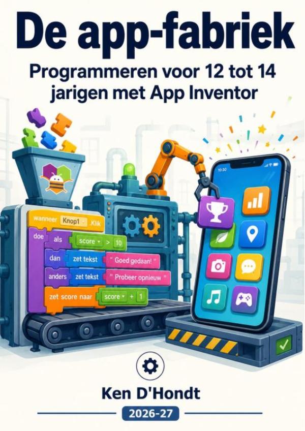 Omslag van De app-fabriek