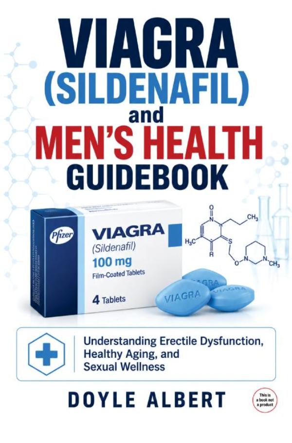 Omslag van Viagra (Sildenafil) and Men's Health Guidebook