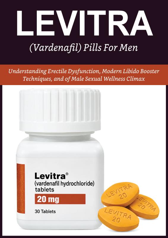 Omslag van Levitra (Vardenafil) Pills For Men
