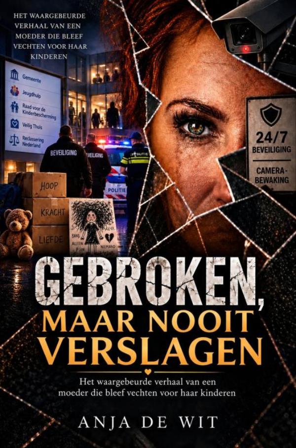 Omslag van Gebroken, maar nooit verslagen