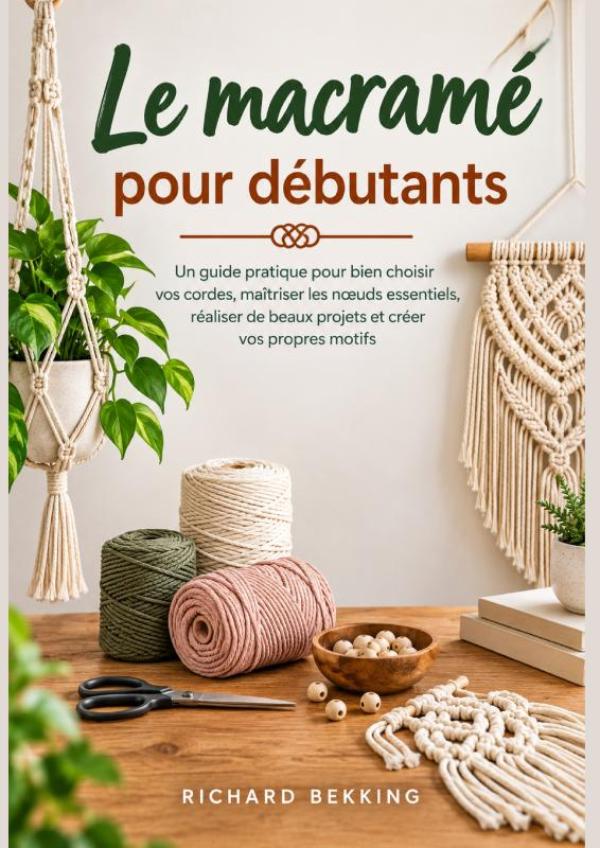 Omslag van Macramé pour débutants