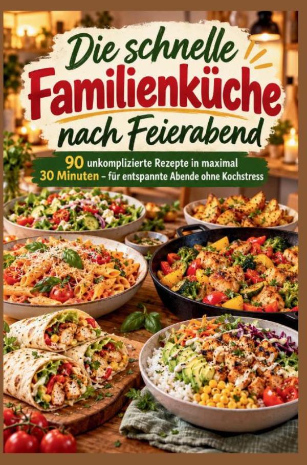 Omslag van Die schnelle Familienküche nach Feierabend