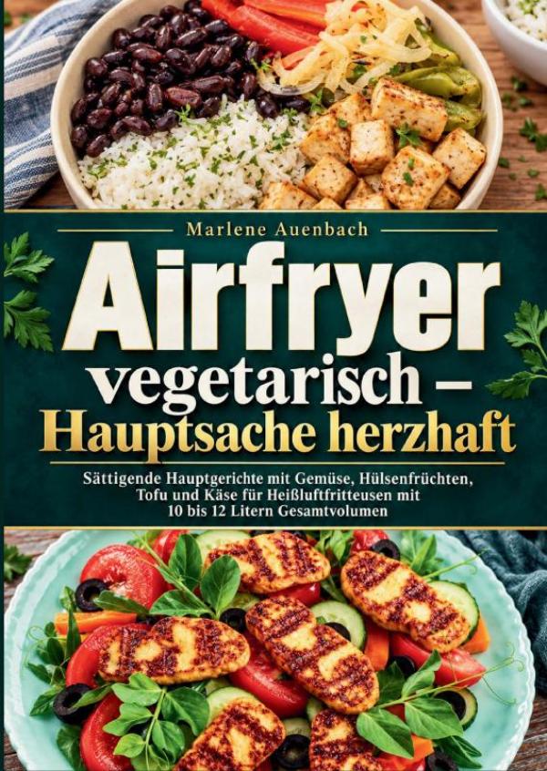 Omslag van Airfryer vegetarisch – Hauptsache herzhaft