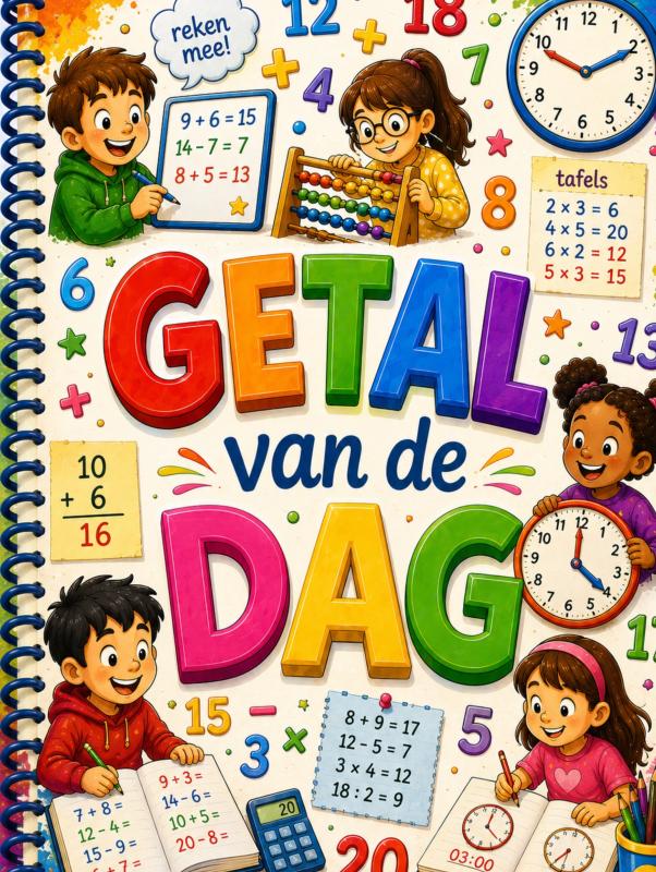 Omslag van het GETAL van de DAG