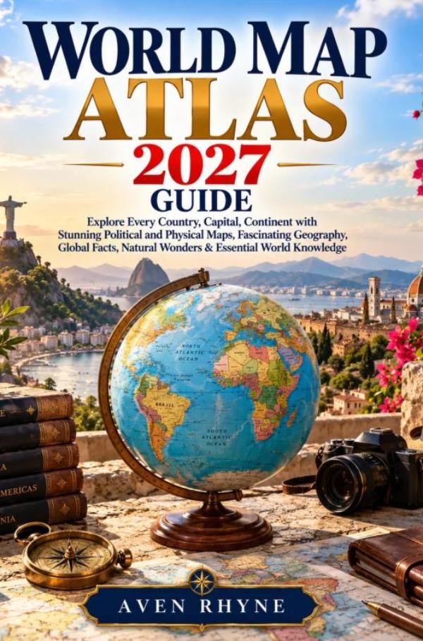 Omslag van World Map Atlas 2027 Guide