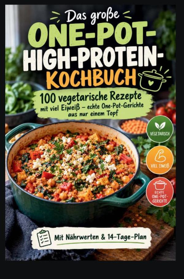 Omslag van Das große One-Pot-High-Protein-Kochbuch