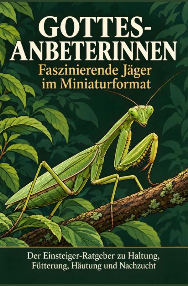 Omslag van Gottesanbeterinnen – Faszinierende Jäger im Miniaturformat