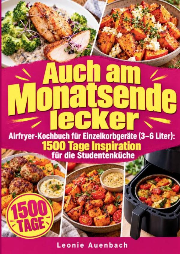 Omslag van Auch am Monatsende lecker