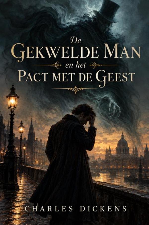 Omslag van De gekwelde man en het pact met de geest