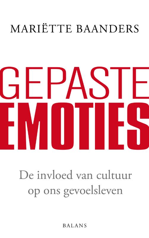 Omslag van Gepaste emoties