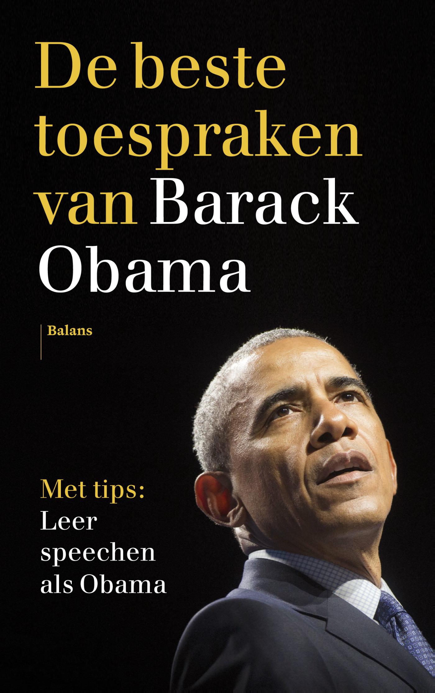 Omslag van De beste toespraken van Barack Obama