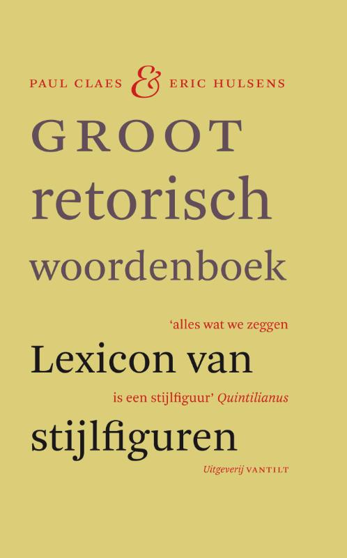 Omslag van Groot retorisch woordenboek