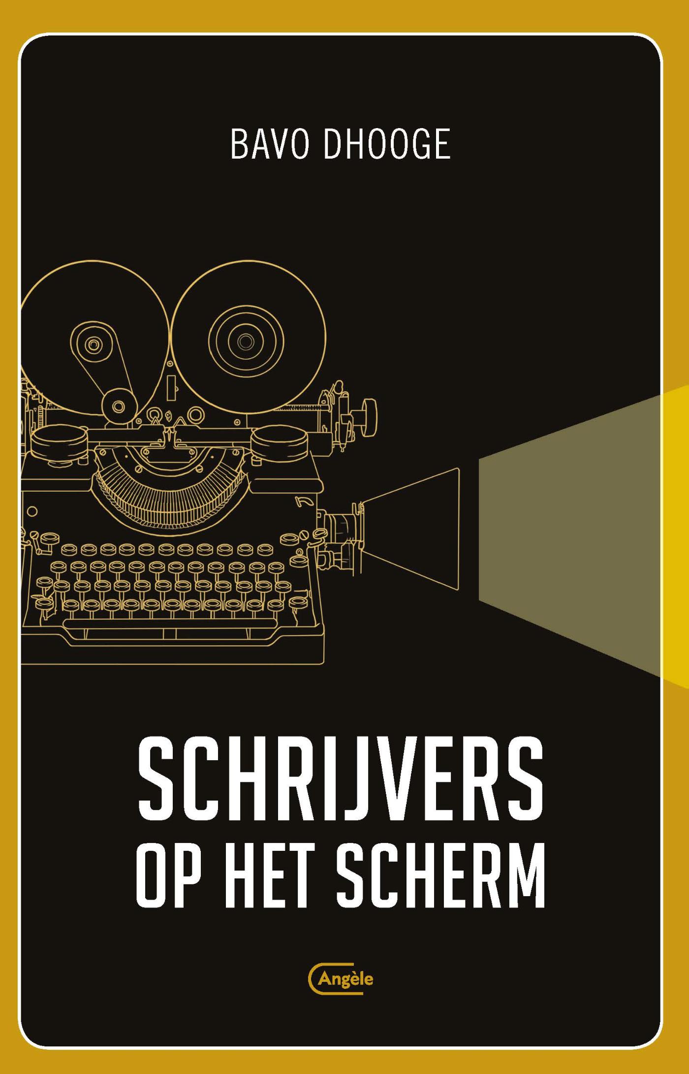 Omslag van Schrijvers op het scherm