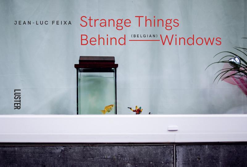 Omslag van Strange Things Behind Belgian Windows