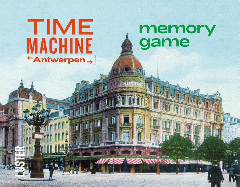 Omslag van Time Machine Antwerpen Memory Game