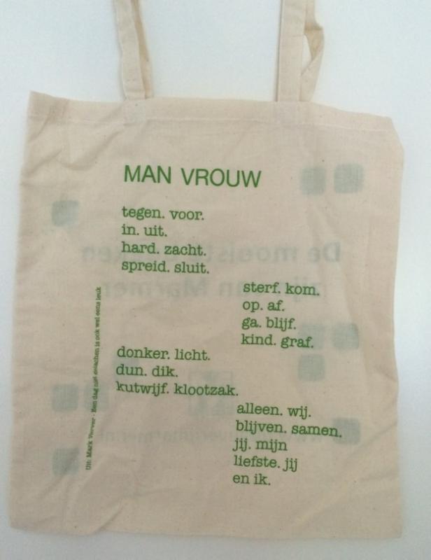 Omslag van Tasjes man vrouw verpakt per 20