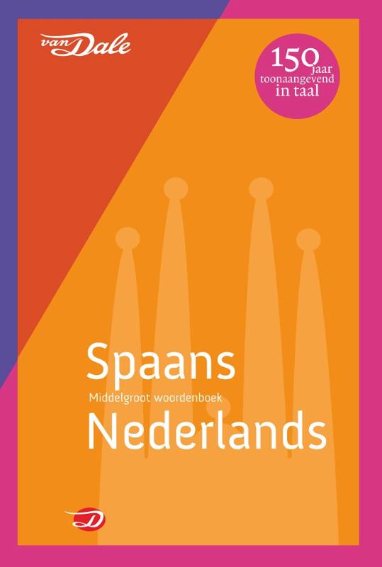 Omslag van Van Dale Middelgroot woordenboek Spaans-Nederlands