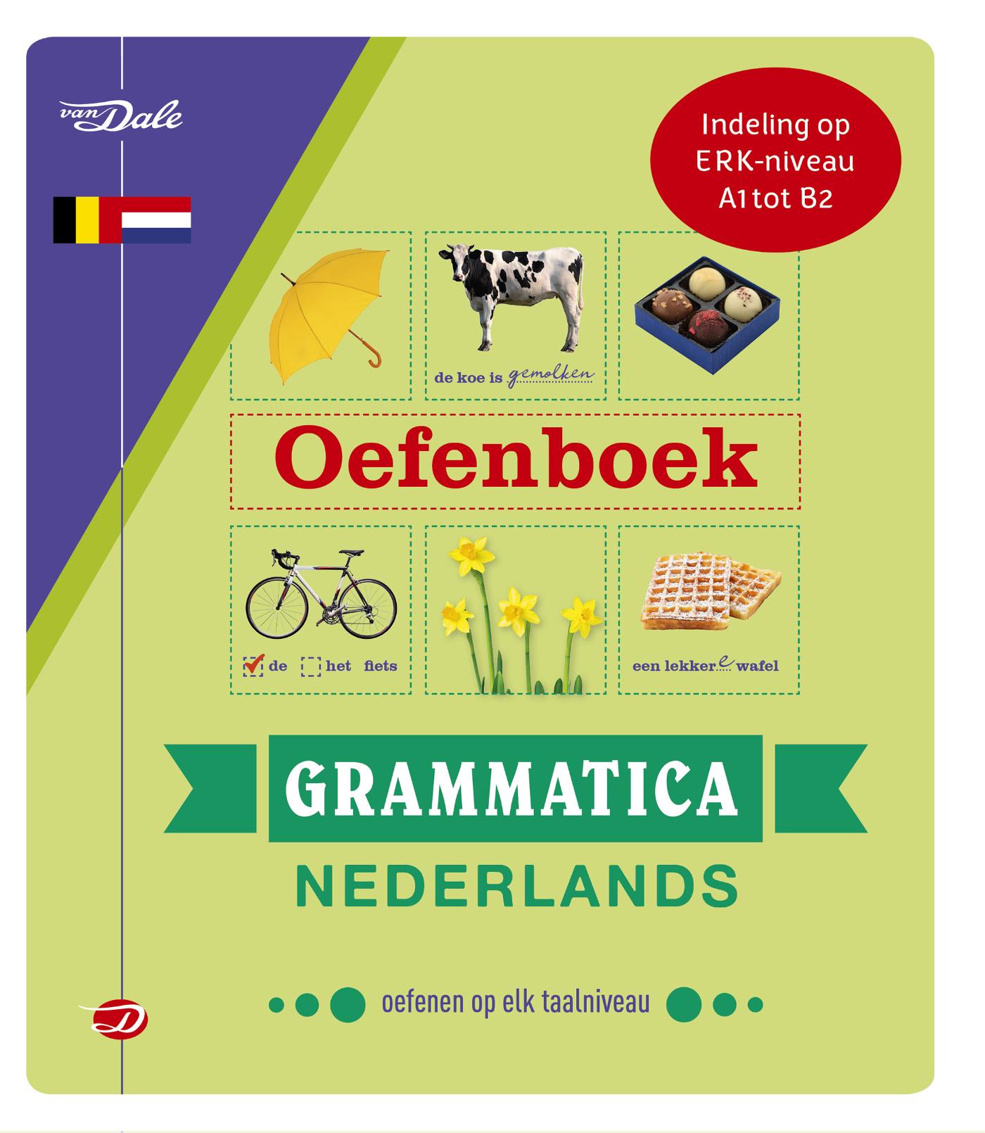 Omslag van Van Dale Oefenboek grammatica Nederlands