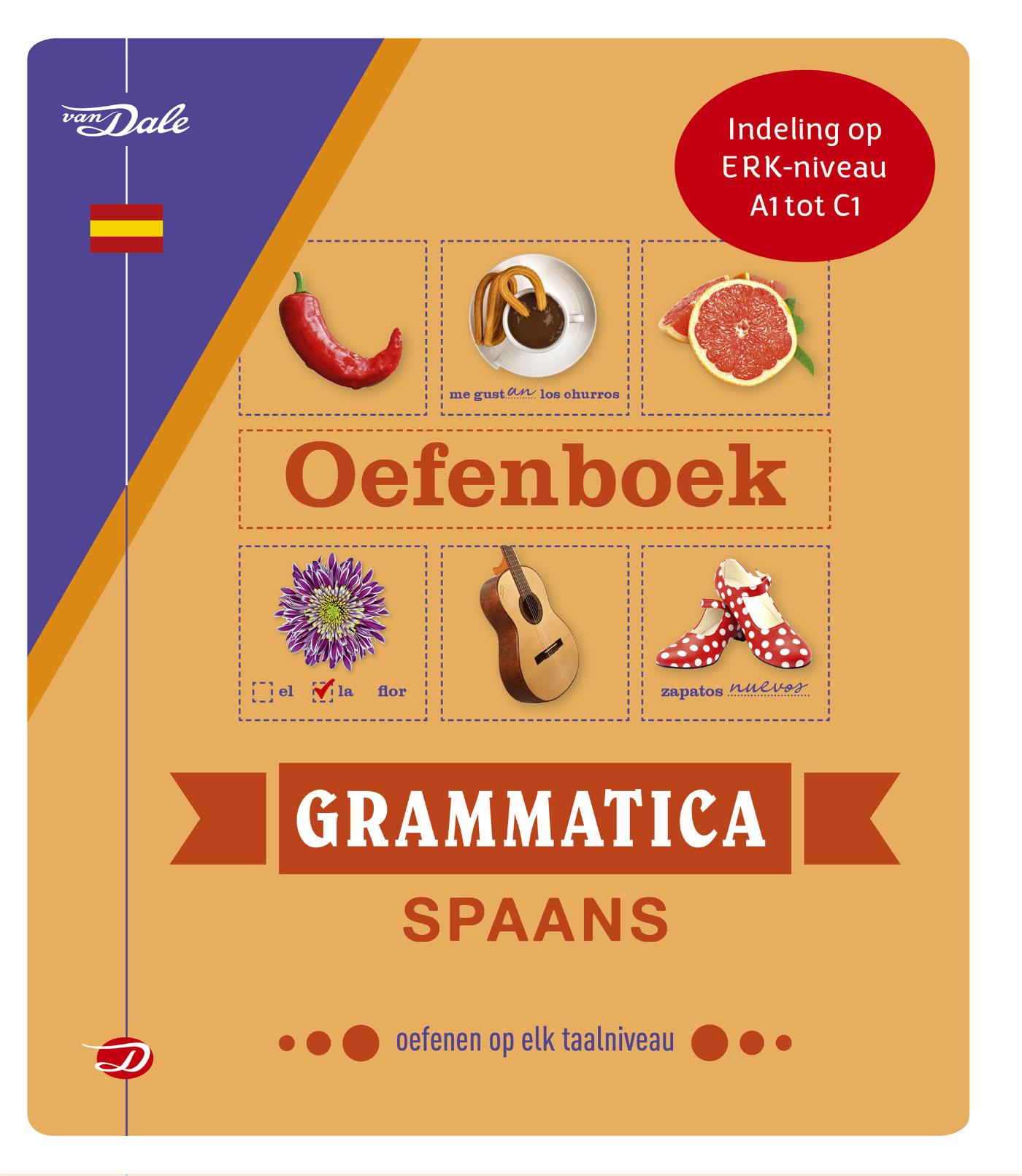 Omslag van Van Dale Oefenboek grammatica Spaans