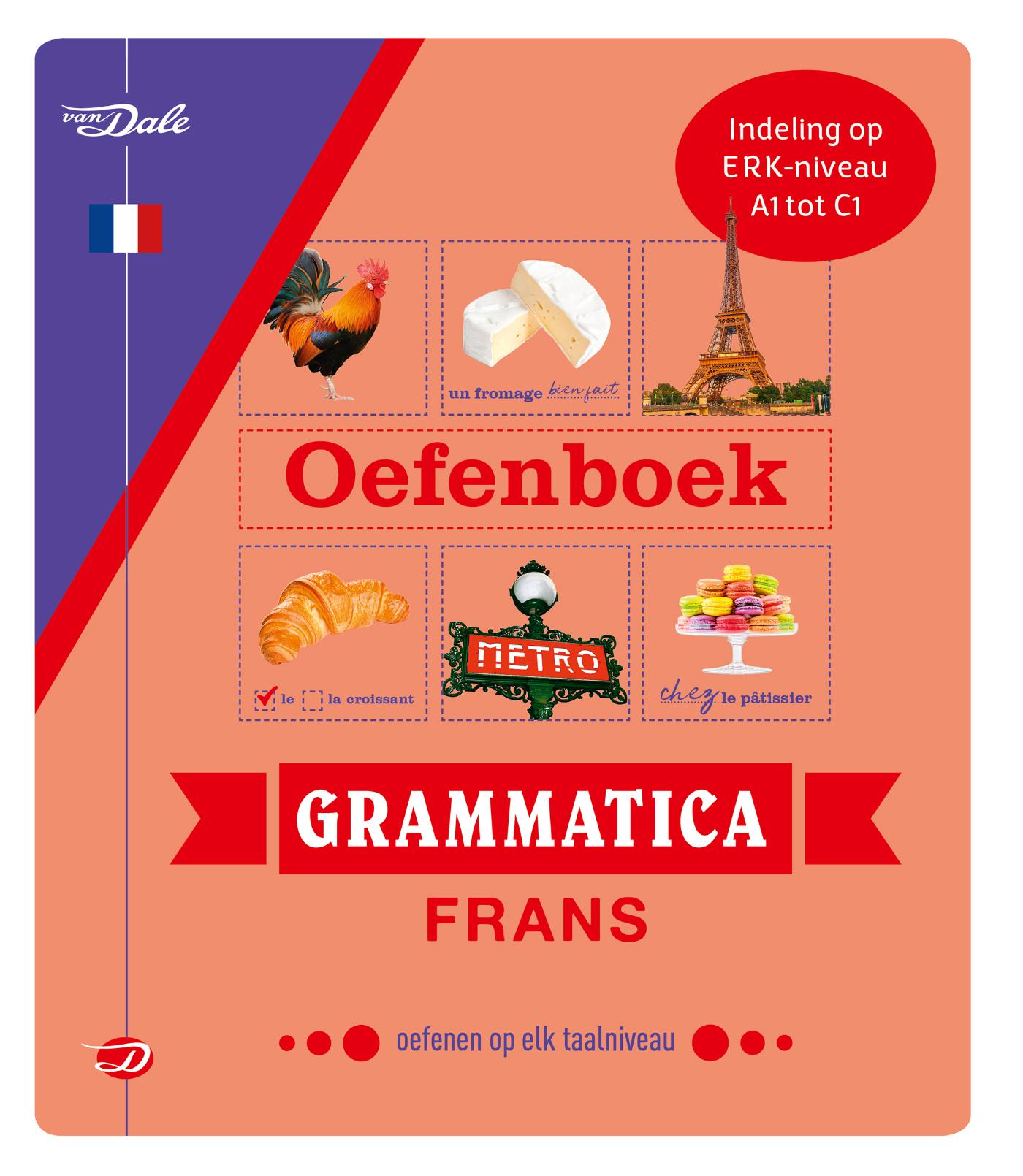Omslag van Van Dale Oefenboek grammatica Frans