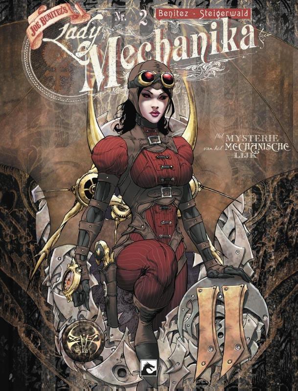 Omslag van Lady Mechanika 02: Mysterie van het mechanische lijk 2