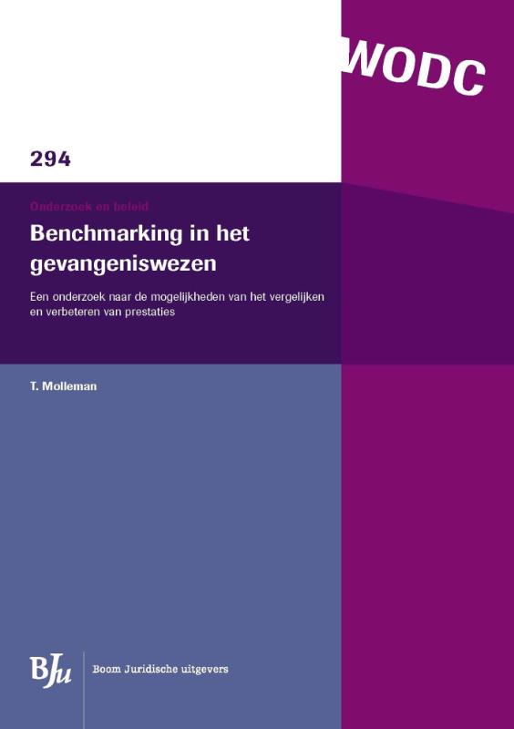Omslag van Benchmarking in het gevangeniswezen