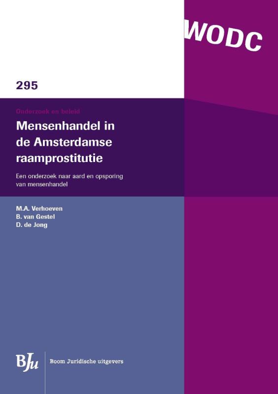 Omslag van Mensenhandel in de Amsterdamse raamprostitutie