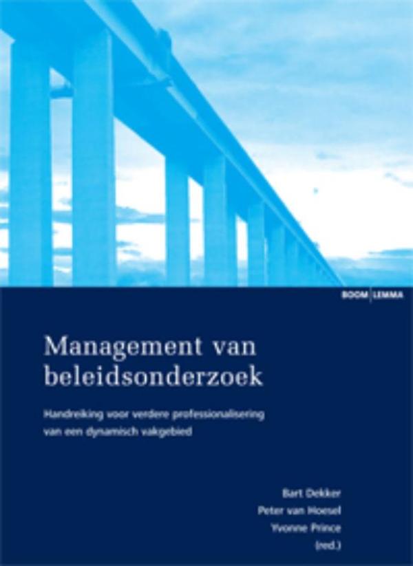Omslag van Management van beleidsonderzoek