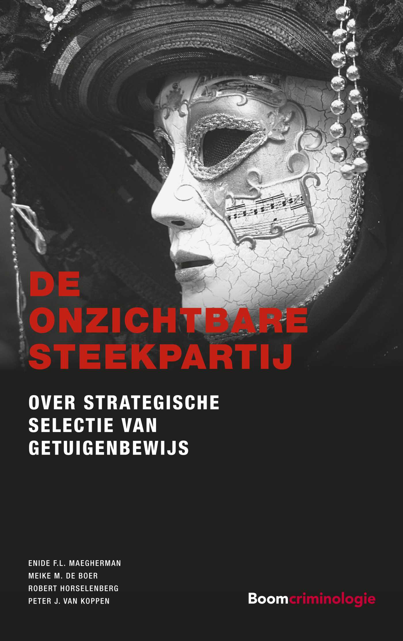 Omslag van De onzichtbare steekpartij