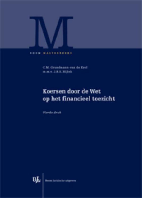 Omslag van Koersen door de wet op het financieel toezicht