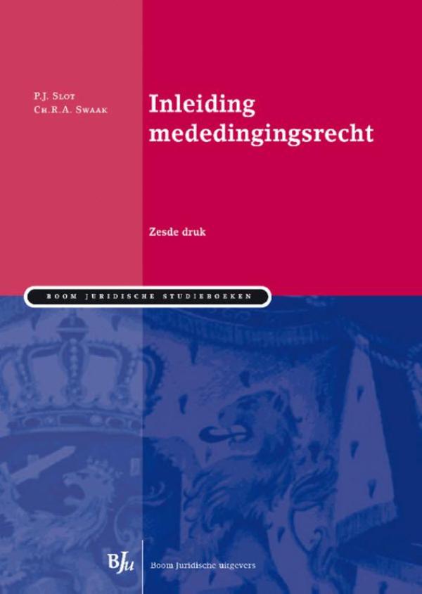 Omslag van Inleiding mededingingsrecht