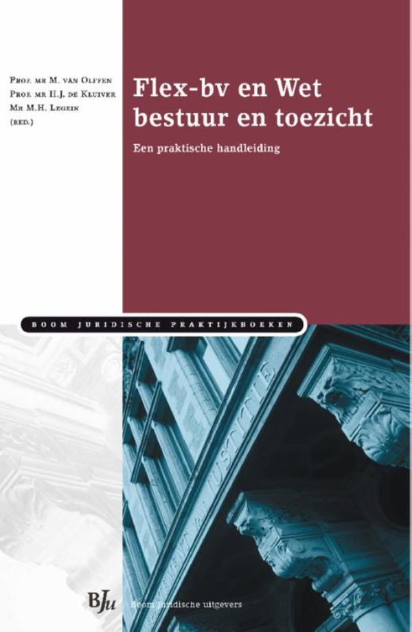 Omslag van Flex BV en wet bestuur en toezicht
