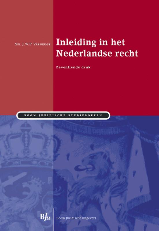 Omslag van Inleiding in het Nederlandse recht