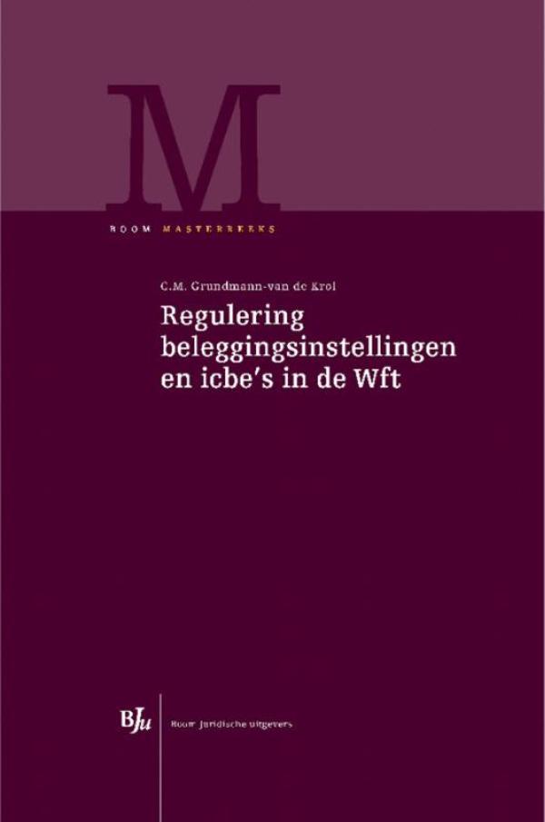 Omslag van Regulering beleggingsinstellingen en icbe's in de Wft