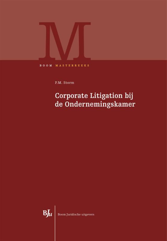 Omslag van Corporate litigation bij de ondernemingskamer