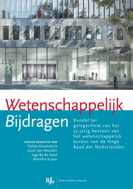 Omslag van Wetenschappelijk bijdragen