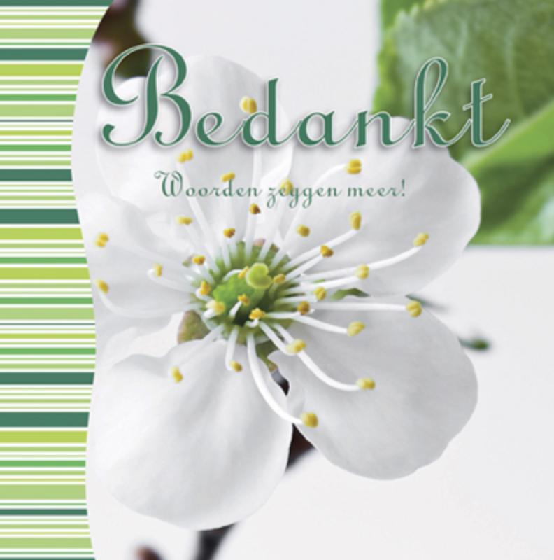 Omslag van Bedankt
