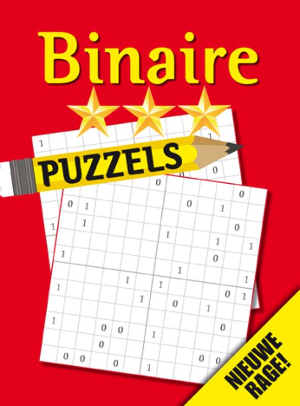 Omslag van Binaire puzzels, drie sterren