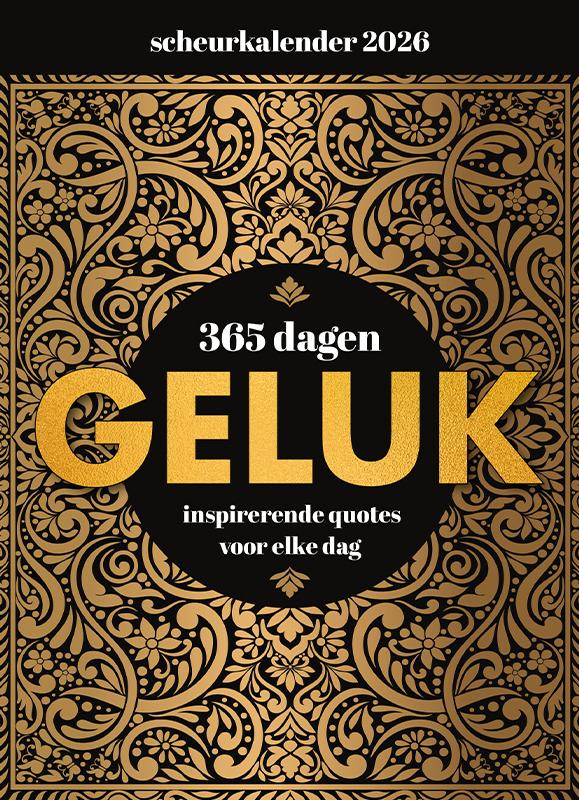 Omslag van Scheurkalender 2026 365 dagen geluk