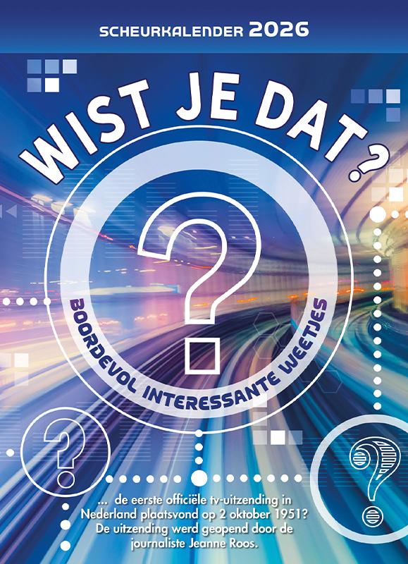 Omslag van Scheurkalender 2026 Wist je dat?