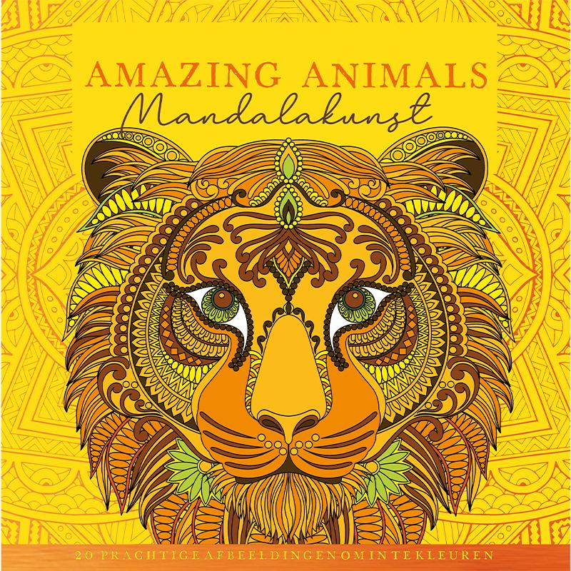 Omslag van Amazing animals - mandalakunst