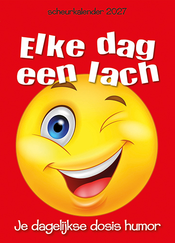 Omslag van Scheurkalender 2027 Elke dag een lach