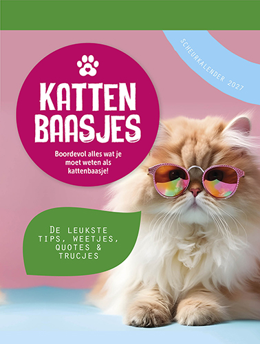 Omslag van Scheurkalender 2027 Kattenbaasjes