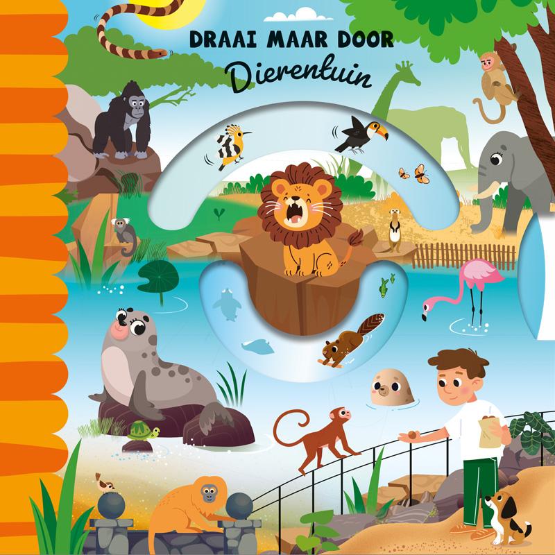 Omslag van Draai maar door - Dierentuin