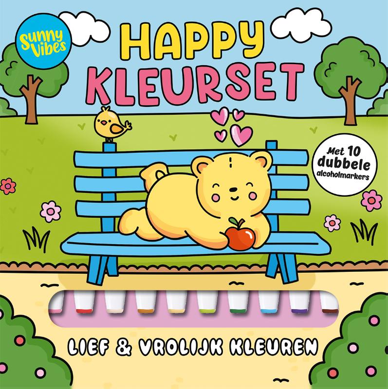 Omslag van Sunny vibes - Happy kleurset