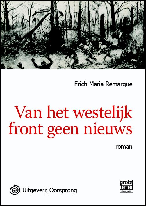 Omslag van Van het westelijk front geen nieuws